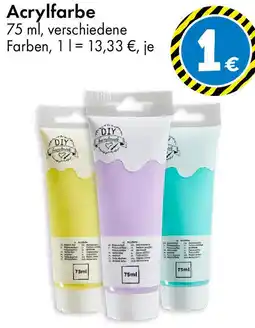 TEDi Acrylfarbe Angebot