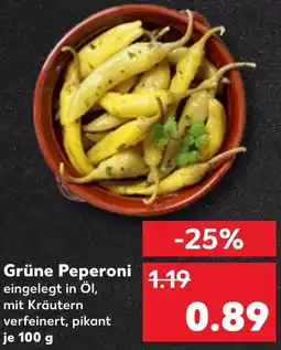 Kaufland Grüne Peperoni Angebot