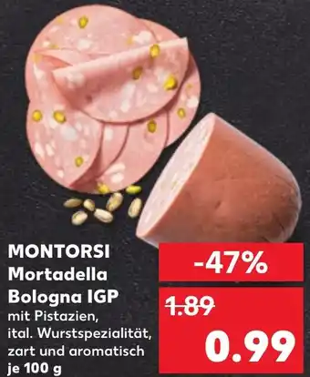 Kaufland MONTORSI Mortadella Bologna IGP Angebot
