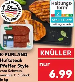 Kaufland K-PURLAND Hüftsteak Pfeffer Style Angebot