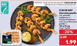 Kaufland K-BLUE BAY Garnelenspieße Angebot