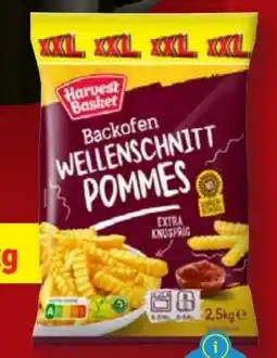 Lidl Harvest Basket Wellenschnitt Pommes XXL Angebot