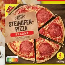 Lidl Trattoria Alfredo Steinofenpizza Salami XXL Angebot