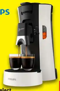 Lidl Philips Kaffeepadmaschine Senseo Select CSA230 Angebot