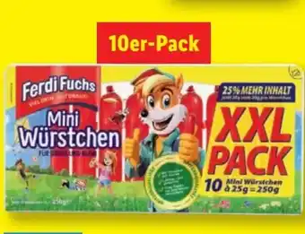 Lidl Ferdi Fuchs Mini-Würstchen XXL Pack Angebot