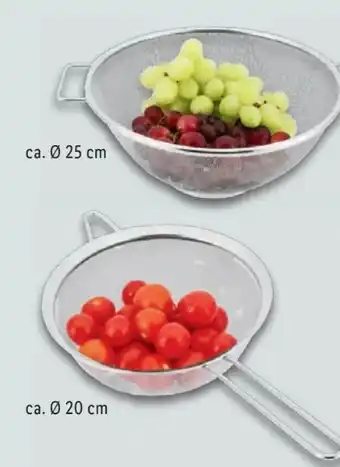 Lidl SilverCrest Küchensieb Angebot