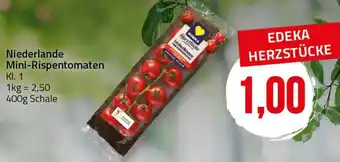 Ihr Frischmarkt EDEKA Herzstücke Niederlande Mini-Rispentomaten Angebot