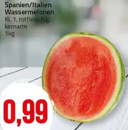 Ihr Frischmarkt Spanien/Italien Wassermelonen Angebot