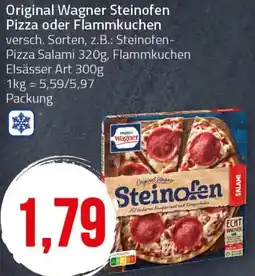 Ihr Frischmarkt Original Wagner Steinofen Pizza oder Flammkuchen Angebot