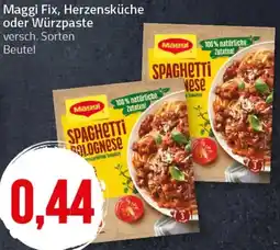 Ihr Frischmarkt Maggi Fix, Herzensküche oder Würzpaste Angebot