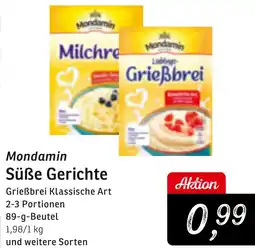 KONSUM Mondamin Süße Gerichte Angebot