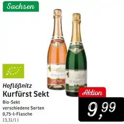 KONSUM Hoflöẞnitz Kurfürst Sekt Angebot