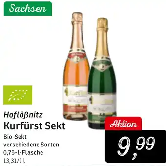 KONSUM Hoflöẞnitz Kurfürst Sekt Angebot