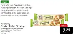 KONSUM Tante Fanny Frischer Dinkel Pizzateig Angebot