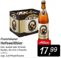 KONSUM Franziskaner Hefeweißbier Angebot