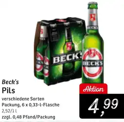 KONSUM Beck's Pils Angebot