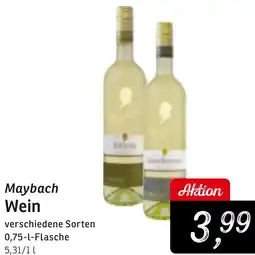KONSUM Maybach Wein Angebot