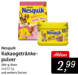 KONSUM Nesquik Kakaogetränkepulver Angebot
