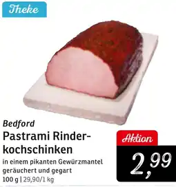 KONSUM Bedford Pastrami Rinderkochschinken Angebot