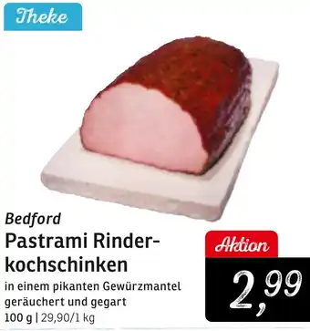 KONSUM Bedford Pastrami Rinderkochschinken Angebot