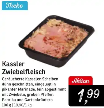 KONSUM Kassler Zwiebelfleisch Angebot