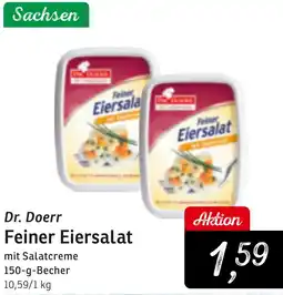 KONSUM Dr. Doerr Feiner Eiersalat Angebot
