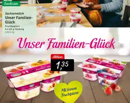 KONSUM Sachsenmilch Unser Familien Glück Angebot
