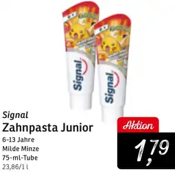 KONSUM Signal Zahnpasta Junior Angebot