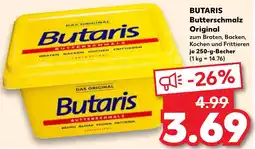 Kaufland BUTARIS Butterschmalz Original Angebot