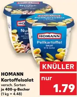 Kaufland HOMANN Kartoffelsalat Angebot