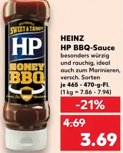 Kaufland HEINZ HP BBQ-Sauce Angebot