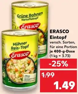 Kaufland ERASCO Eintopf Angebot