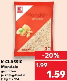 Kaufland K-CLASSIC Mandeln Angebot