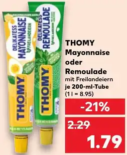 Kaufland THOMY Mayonnaise oder Remoulade Angebot