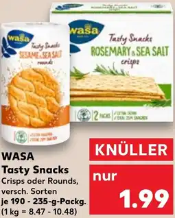 Kaufland WASA Tasty Snacks Angebot