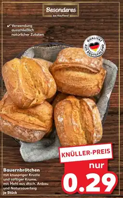 Kaufland Bauernbrötchen Angebot