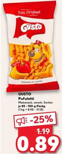 Kaufland GUSTO Pufuletti Angebot