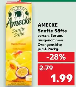 Kaufland AMECKE Sanfte Säfte Angebot
