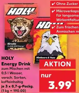 Kaufland HOLY Energy Drink Angebot