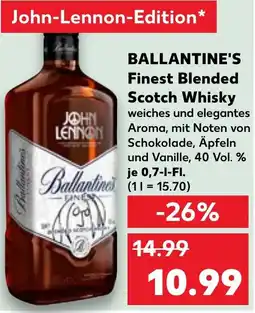Kaufland BALLANTINE'S Finest Blended Scotch Whisky Angebot