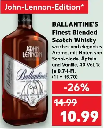 Kaufland BALLANTINE'S Finest Blended Scotch Whisky Angebot