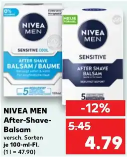 Kaufland NIVEA MEN After-Shave- Balsam Angebot
