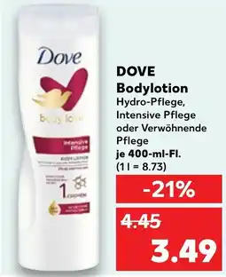 Kaufland DOVE Bodylotion Angebot