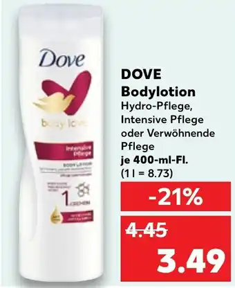 Kaufland DOVE Bodylotion Angebot