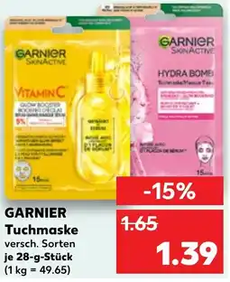Kaufland GARNIER Tuchmaske Angebot