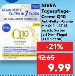 Kaufland NIVEA Tagespflege- Creme Q10 Angebot