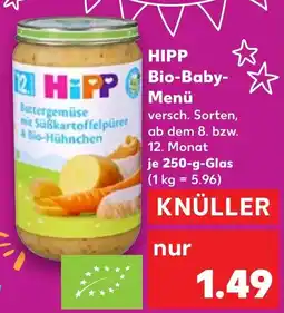 Kaufland HiPP Bio-Baby- Menü Angebot