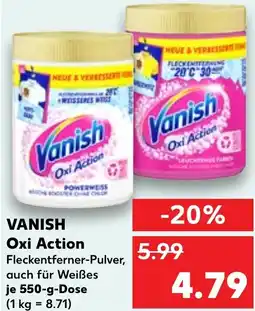 Kaufland VANISH Oxi Action Angebot