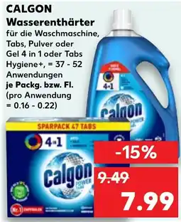 Kaufland CALGON Wasserenthärter Angebot