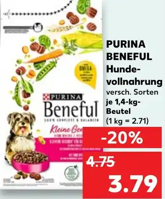 Kaufland PURINA BENEFUL Hunde- vollnahrung Angebot